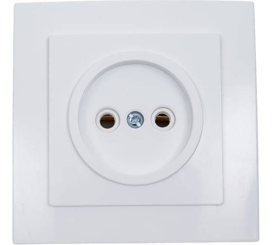 Скрытая розетка ЮПИТЕР Стандарт белая JP7420-02 1