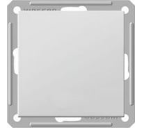 Одноклавишный выключатель, матовый хром WESSEN 59 Schneider ELectric VS116-154-5-86