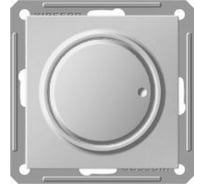 Поворотно-нажимной светорегулятор, матовый хром WESSEN 59 Schneider ELectric SR-5S2-5-86