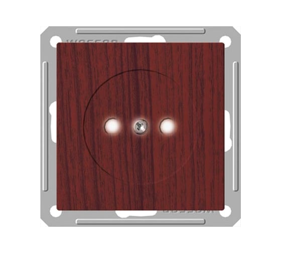 Розетка, мореный дуб WESSEN 59 Schneider ELectric RS16-151-9-86