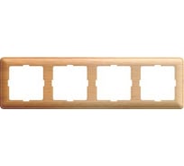 Четырехместная рамка, сосна WESSEN 59 Schneider ELectric KD-4-78