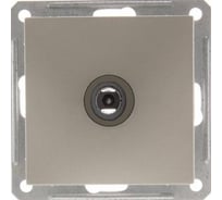 Телевизионная оконечная розетка, шампань WESSEN 59 Systeme Electric RTS-151-4-86