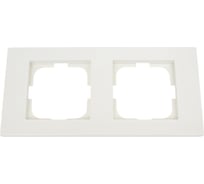 2-местная рамка OVIVO GRANO, белый, 400-010000-226