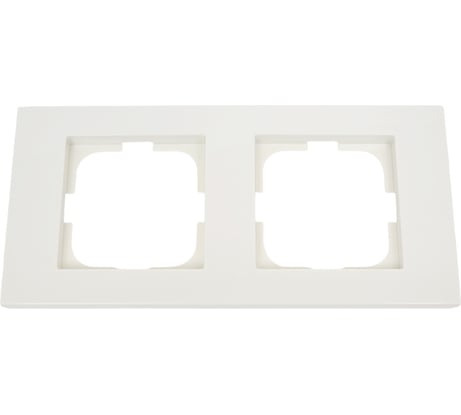 2-местная рамка OVIVO GRANO, белый, 400-010000-226