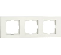 3-местная рамка OVIVO GRANO, белый, 400-010000-227