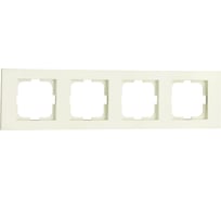 4-местная рамка OVIVO GRANO, крем, 400-020000-228