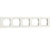 5-местная рамка OVIVO GRANO, белый, 400-010000-250