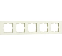 5-местная рамка OVIVO GRANO, крем, 400-020000-250