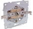2-местная розетка OVIVO с заземлением GRANO, крем, 400-020300-907 3