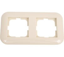 Рамка OVIVO LOFT, 2 поста, крем 404-020002-226