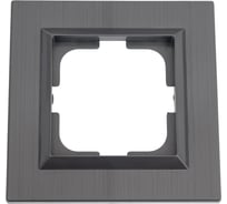 1-местная рамка OVIVO QUANTUM, серый магнит, 405-310000-096