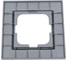 1-местная рамка OVIVO QUANTUM, серебро, 405-320000-096 2