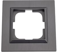 1-местная рамка OVIVO QUANTUM, сталь, 405-340000-096