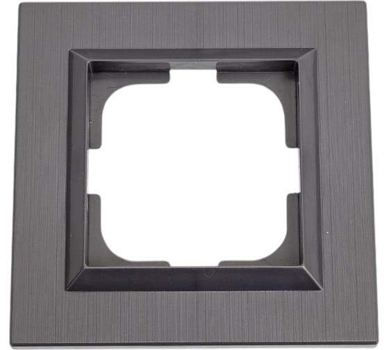 1-местная рамка OVIVO QUANTUM, сталь, 405-340000-096