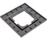 1-местная рамка OVIVO QUANTUM, сталь, 405-340000-096 4