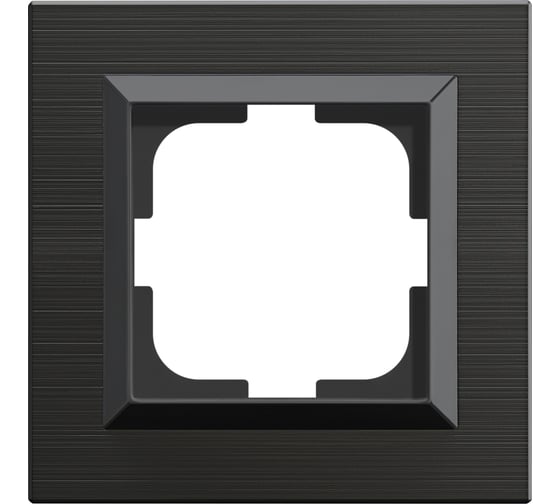 1-местная рамка OVIVO QUANTUM, антрацит, 405-350000-096 1