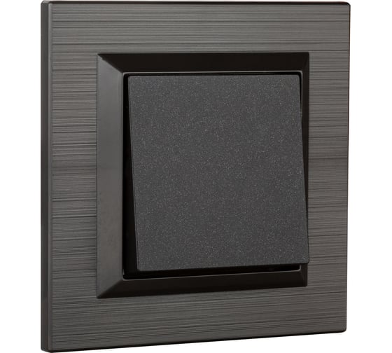 1-местная рамка OVIVO QUANTUM, антрацит, 405-350000-096