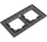 2-местная рамка OVIVO QUANTUM, сталь, 405-340000-226 3
