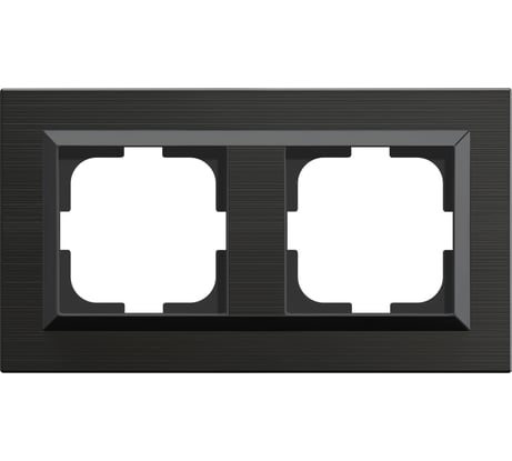 Рамка OVIVO LOFT, 2 поста, антрацит 405-350000-226