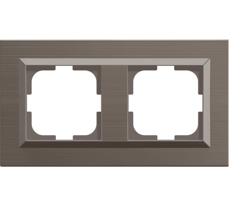 2-местная рамка OVIVO QUANTUM, медь, 405-330000-226