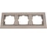 3-местная рамка OVIVO QUANTUM, медь, 405-330000-227 1