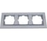 3-местная рамка OVIVO QUANTUM, серебро, 405-320000-227 1