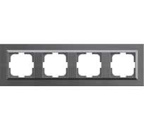 4-местная рамка OVIVO QUANTUM, сталь, 405-340000-228