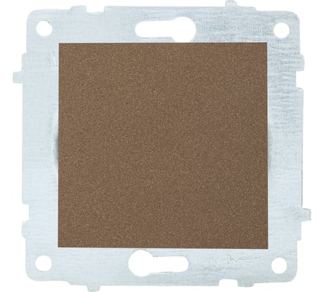 Механизм 1-клавишного выключателя OVIVO мокко 600-000219-200