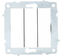 Механизм выключателя OVIVO 3-кл., белый 600-000201-254