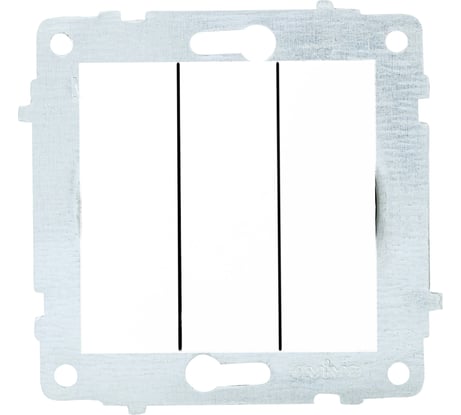 Механизм выключателя OVIVO 3-кл., белый 600-000201-254