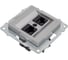 Механизм компьютерной 2-местной розетки RJ45 OVIVO CAT6, серебро, 600-000310-230 2