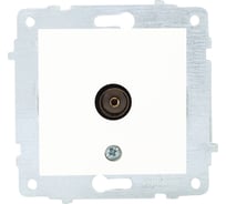 Механизм проходной TV розетки OVIVO белый, 600-000301-224