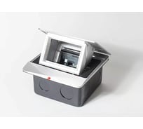 Люк на 1,5 поста SPL 45x45, алюминий, с металлической коробкой, IP44 300002