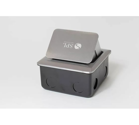 Люк на 2 поста SPL 45x45, алюминий, с металлической коробкой, IP44 300004