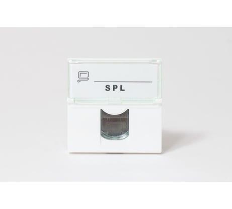 Информационная розетка SPL UTP 1хRJ45 45x45 cat.5е, 15 шт. 200007