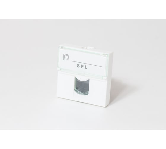 Информационная розетка SPL UTP 1хRJ45 45x45 cat.5е, 15 шт. 200007