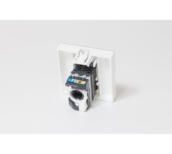 Информационная розетка SPL UTP 1хRJ45 45x45 cat.5е, 15 шт. 200007