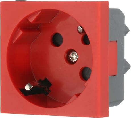 Розетка LK Studio с заземляющими контактами, с защитными шторками, 16 А, 250 В 851607-1
