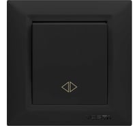 Выключатель Рим реверсивный Черный Metronex Electric FVK010108CMT
