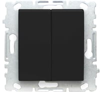 Двухклавишный выключатель Vesta Electric roma без рамки FVKZ010201CMT