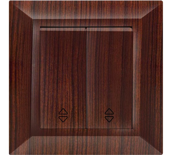 Двухклавишный выключатель Vesta Electric roma FVK010201FRN