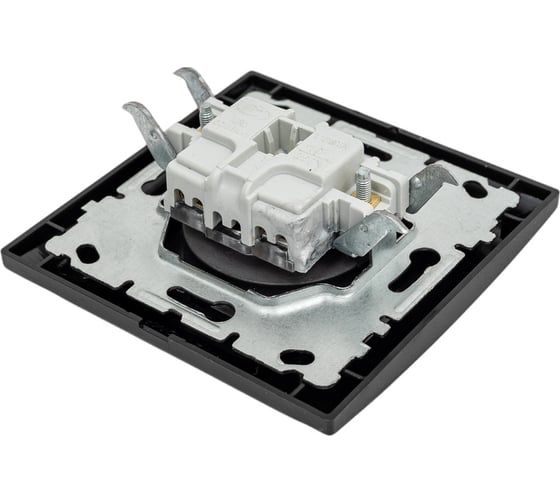 Одинарная розетка Vesta Electric roma без заземления FRZ00010102CMT