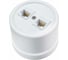Розетка Bironi rj45 информационная двойная, керамика, цвет белый B1-302-01 1