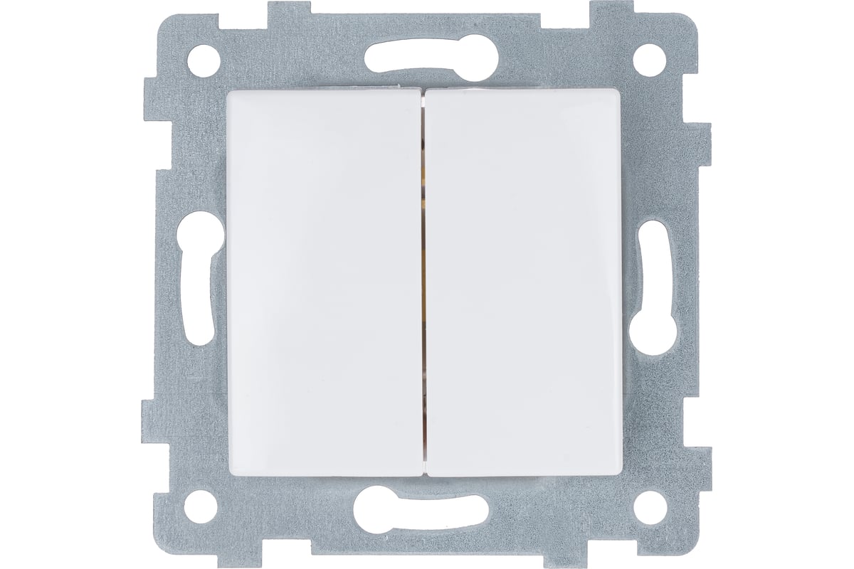 Механизм двухклавишного выключателя Кунцево-Электро Мария скрытой ...