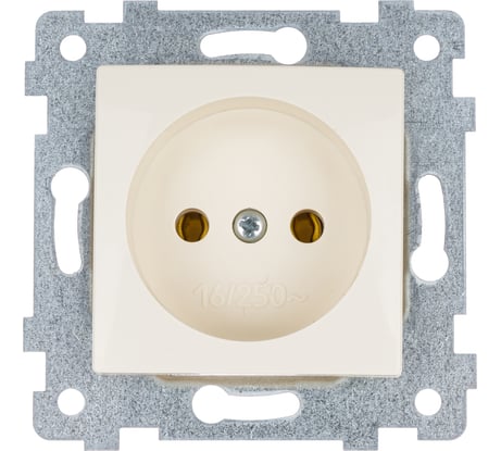Механизм одноместной розетки Кунцево-Электро Мария скрытой установки РС16-444 "с/к" 120006