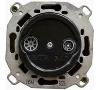 Розетка Bironi r/tv-sat проходная для скрытого монтажа (механизм, накладка) B3-304-23