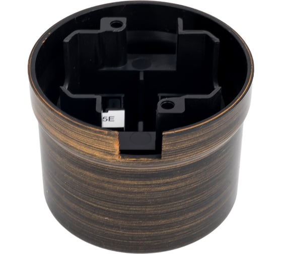 Розетка Bironi rj45 информационная двойная, пластик, цвет бронза B1-302-25