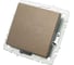 1-клавишный выключатель IEK Brite 10а вс10-1-0-бртб темная бронза BR-V10-0-10-K45 1