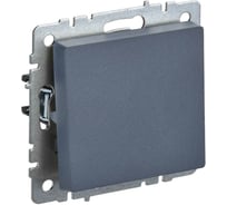 1-клавишный выключатель IEK Brite 10а вс10-1-0-брм маренго BR-V10-0-10-K35