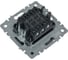 Проходной 2-клавишный выключатель IEK Brite 10а вс10-2-6-брч черный BR-V22-0-10-K02 4